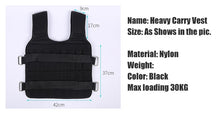 Load image into Gallery viewer, 30KG Loading Weight Vest For Training