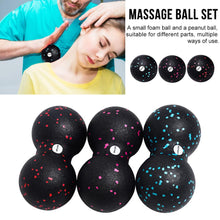 Load image into Gallery viewer, Peanut Ball Fascia Ball Set Training Deep Tissue Massage